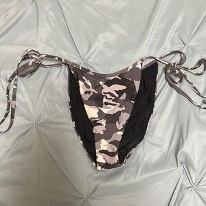 Camo Print Bikini Bottom